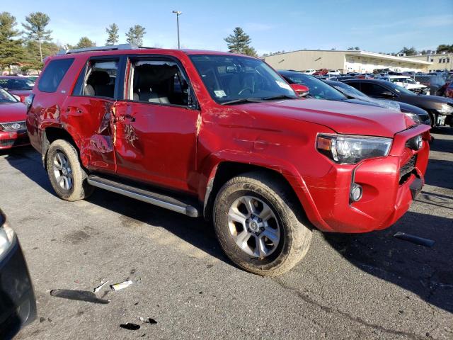 JTEBU5JR3G5359634 - 2016 TOYOTA 4RUNNER SR5/SR5 PREMIUM RED photo 4