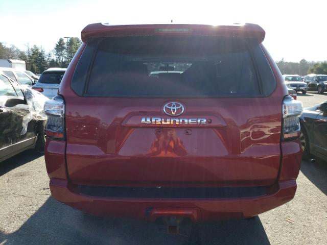 JTEBU5JR3G5359634 - 2016 TOYOTA 4RUNNER SR5/SR5 PREMIUM RED photo 6