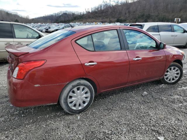 3N1CN7AP4KL879708 - 2019 NISSAN VERSA S RED photo 3