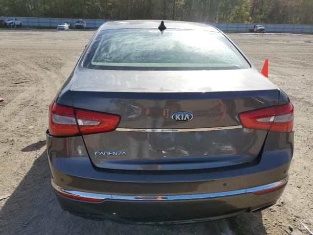 KNALN4D77E5119040 - 2014 KIA CADENZA PREMIUM BROWN photo 6