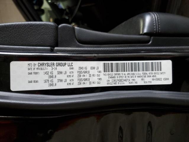 1C4RJFAG8EC446714 - 2014 JEEP GRAND CHEROKEE LAREDO Қара фото 13