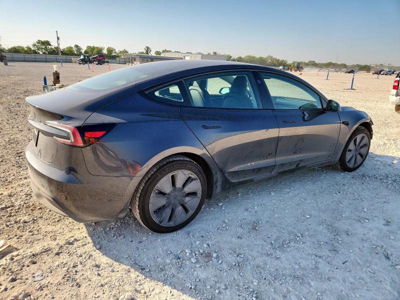 5YJ3E1EA9SF959861 - 2025 TESLA MODEL 3 GRAY photo 3