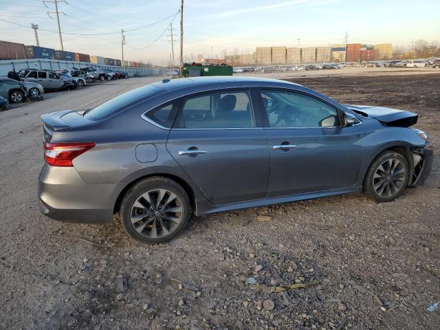 3N1AB7AP9KY360799 - 2019 NISSAN SENTRA S GRAY photo 3