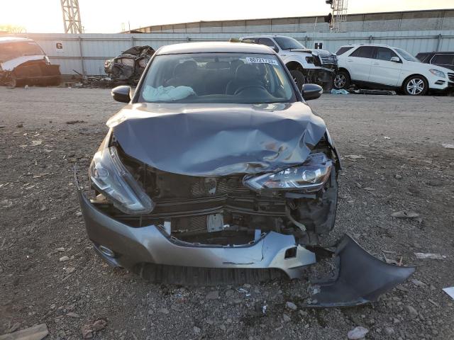 3N1AB7AP9KY360799 - 2019 NISSAN SENTRA S GRAY photo 5