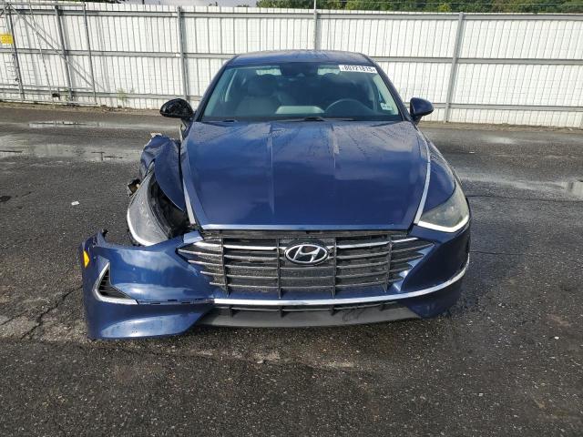5NPEG4JA2MH072083 - 2021 HYUNDAI SONATA SE BLUE photo 5