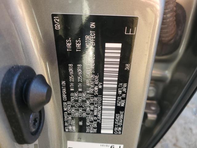 JTJGARBZXM2191011 - 2021 LEXUS NX 300 BASE 灰色 照片 14