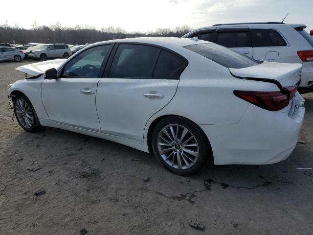 JN1EV7AP9LM206218 - 2020 INFINITI Q50 PURE WHITE photo 2