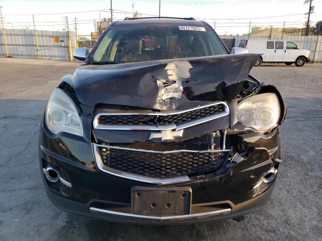 2GNALFEK6D6305290 - 2013 CHEVROLET EQUINOX LTZ BLACK photo 5