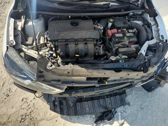 3N1AB7AP4KY237766 - 2019 NISSAN SENTRA S WHITE photo 11