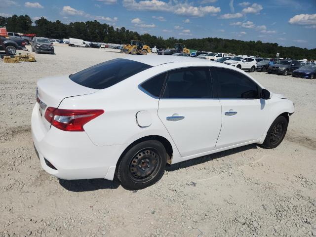 3N1AB7AP4KY237766 - 2019 NISSAN SENTRA S WHITE photo 3