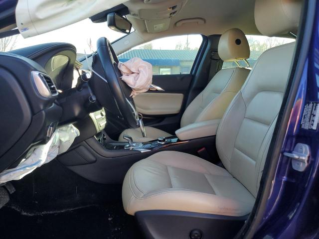 SJKCH5CP5JA053393 - 2018 INFINITI QX30 BASE أزرق صورة 7