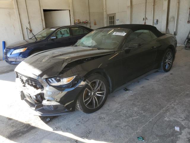 1FATP8UH2H5273226 - 2017 FORD MUSTANG BLACK photo 1