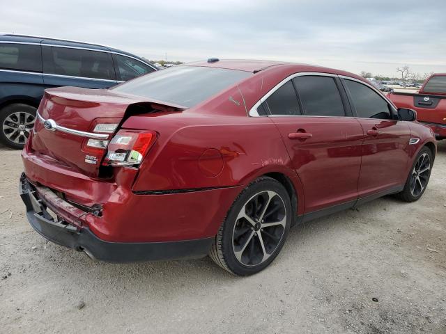 1FAHP2H84GG106849 - 2016 FORD TAURUS SEL RED photo 3