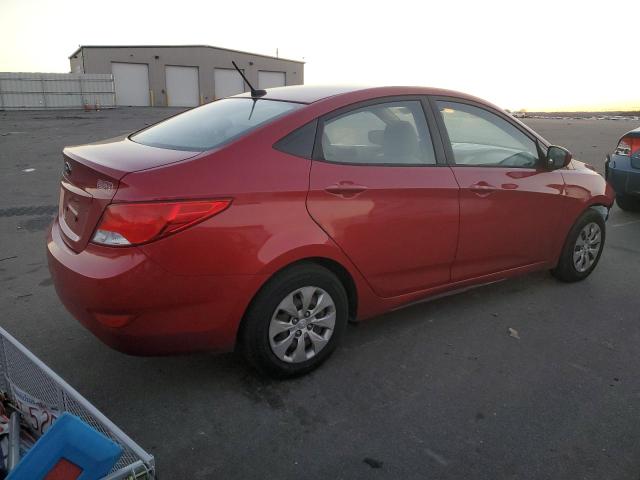 KMHCT4AE2GU956486 - 2016 HYUNDAI ACCENT SE RED photo 3