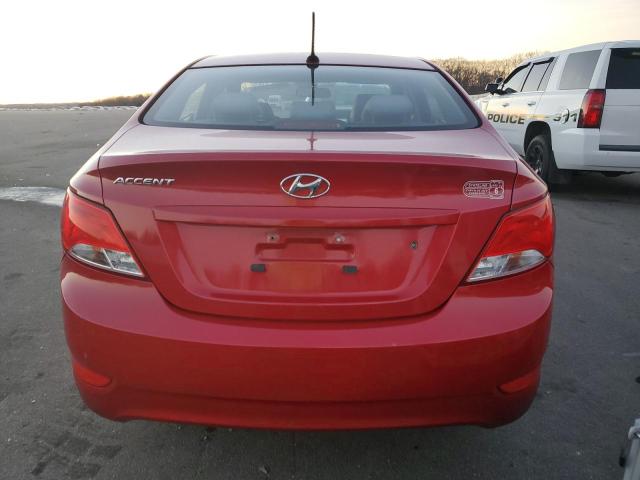 KMHCT4AE2GU956486 - 2016 HYUNDAI ACCENT SE RED photo 6