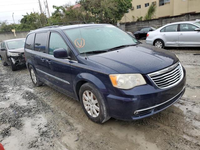 2C4RC1BG6ER236941 - 2014 CHRYSLER TOWN & COU TOURING 蓝色 照片 4