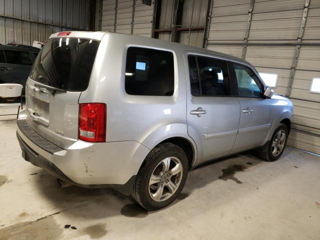 5FNYF4H59DB051190 - 2013 HONDA PILOT EXL SILVER photo 3