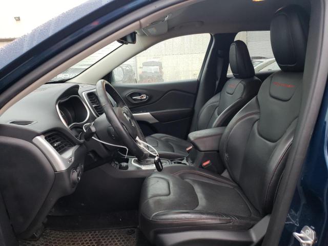 1C4PJMBX0JD571964 - 2018 JEEP CHEROKEE TRAILHAWK BLUE photo 7