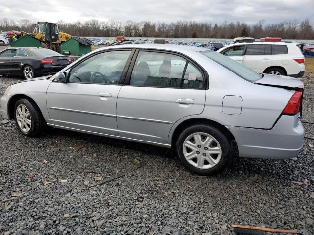 2HGES26863H573818 - 2003 HONDA CIVIC EX SILVER photo 2