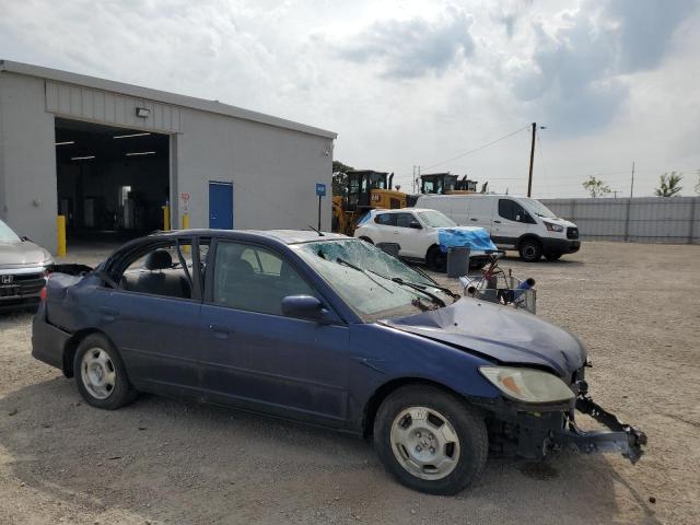 JHMES96665S018786 - 2005 HONDA CIVIC HYBRID Mavi foto 4