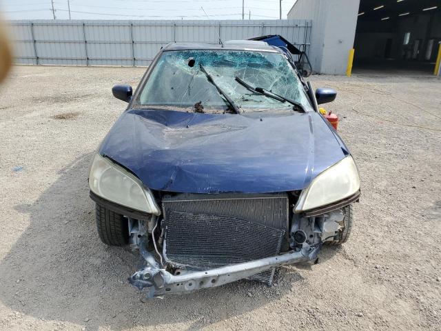 JHMES96665S018786 - 2005 HONDA CIVIC HYBRID Mavi foto 5