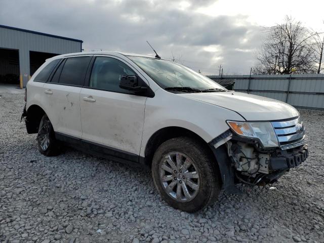 2FMDK38C88BB10344 - 2008 FORD EDGE SEL WHITE photo 4