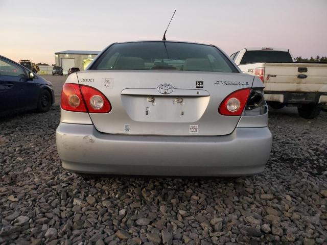 2T1BR32E35C496451 - 2005 TOYOTA COROLLA CE SILVER photo 6