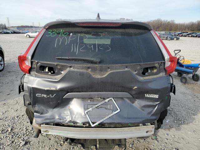 2HKRW1H58KH507441 - 2019 HONDA CR-V EX GRAY photo 6