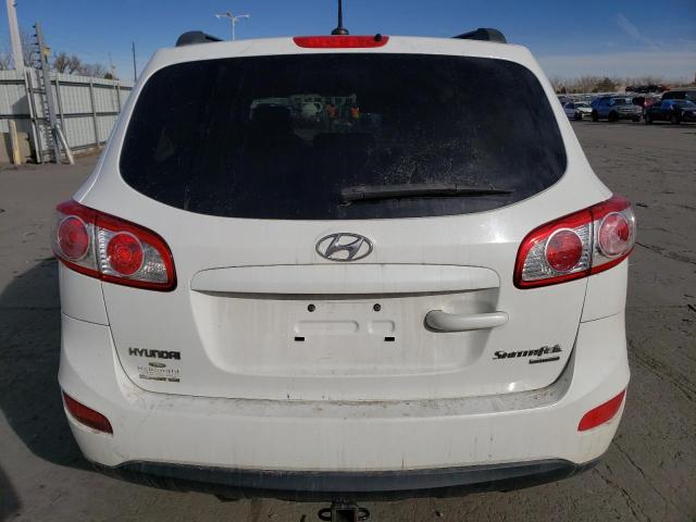 5NMSGDAB3AH372882 - 2010 HYUNDAI SANTA FE GLS WHITE photo 6