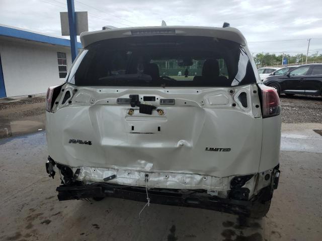 JTMYFREV4JJ158914 - 2018 TOYOTA RAV4 LIMITED WHITE photo 6