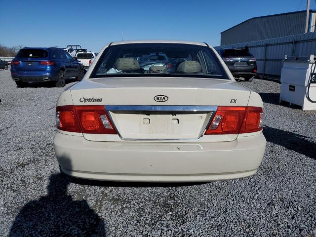 KNAGD126X45365446 - 2004 KIA OPTIMA LX WHITE photo 6