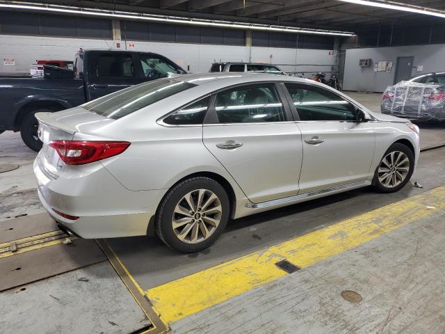 5NPE34AF1FH241004 - 2015 HYUNDAI SONATA SPORT SILVER photo 3