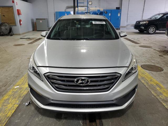 5NPE34AF1FH241004 - 2015 HYUNDAI SONATA SPORT SILVER photo 5