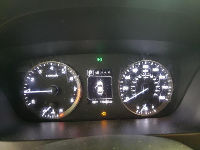 5NPE34AF1FH241004 - 2015 HYUNDAI SONATA SPORT SILVER photo 9