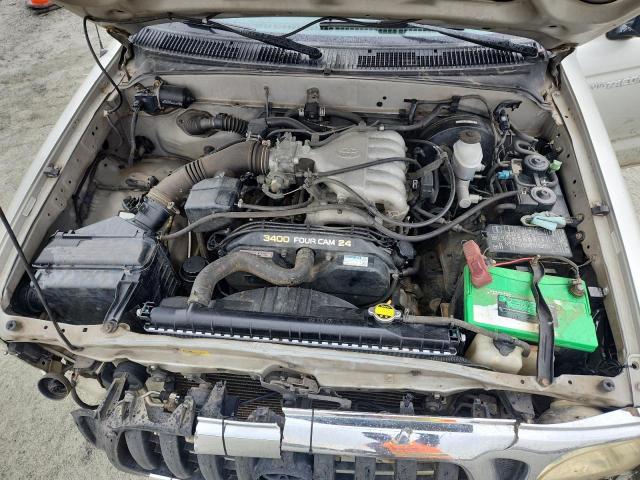 5TEWN72N61Z802499 - 2001 TOYOTA TACOMA XTRACAB SILVER photo 11