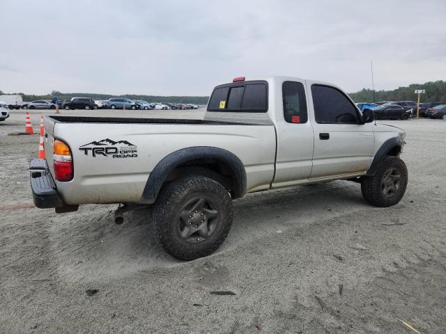 5TEWN72N61Z802499 - 2001 TOYOTA TACOMA XTRACAB SILVER photo 3