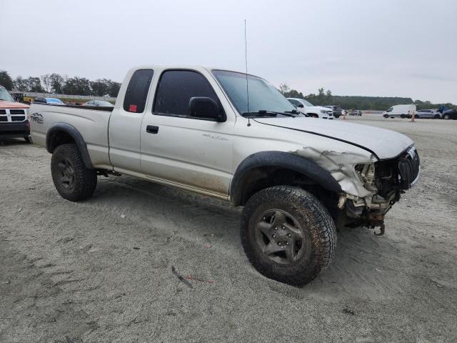 5TEWN72N61Z802499 - 2001 TOYOTA TACOMA XTRACAB SILVER photo 4