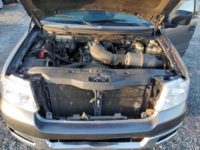 1FTRW12W34KB45721 - 2004 FORD F150 SUPERCREW GRAY photo 12