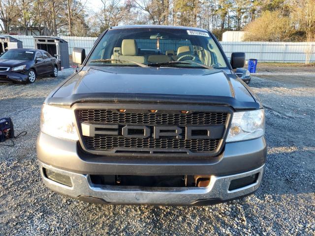 1FTRW12W34KB45721 - 2004 FORD F150 SUPERCREW GRAY photo 5