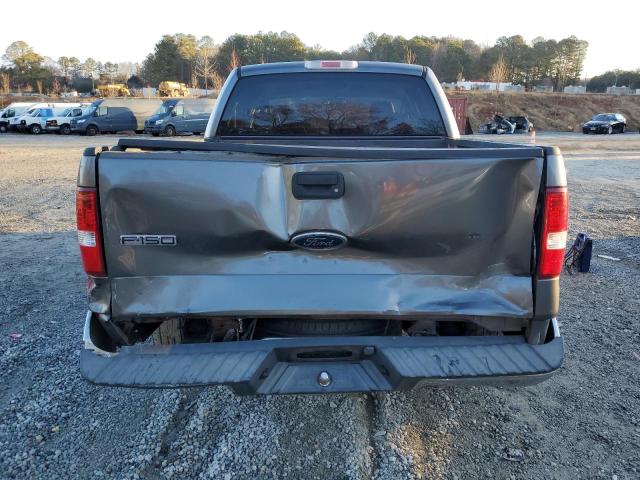 1FTRW12W34KB45721 - 2004 FORD F150 SUPERCREW GRAY photo 6