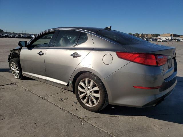 5XXGN4A70EG307001 - 2014 KIA OPTIMA EX GRAY photo 2