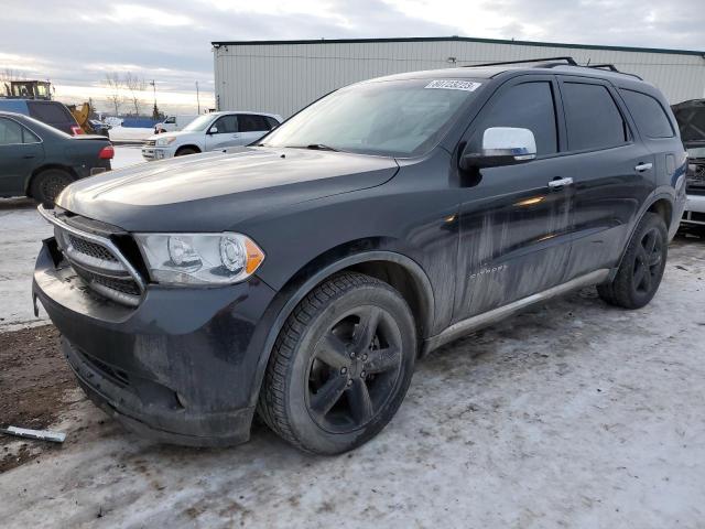 1D4RE5GG6BC630523 - 2011 DODGE DURANGO CITADEL BLACK photo 1