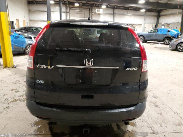 2HKRM4H33EH603620 - 2014 HONDA CR-V LX BLACK photo 6