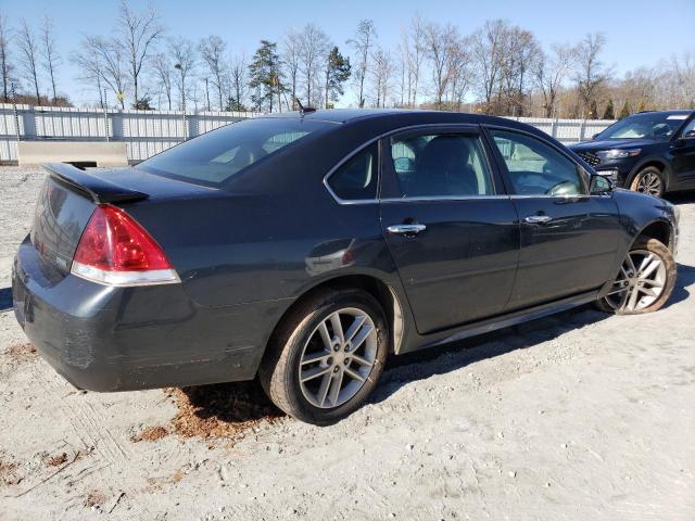 2G1WC5E39D1221231 - 2013 CHEVROLET IMPALA LTZ BLACK photo 3