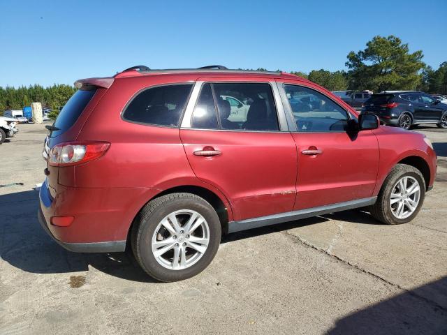 5NMSH4AG4AH347353 - 2010 HYUNDAI SANTA FE SE RED photo 3