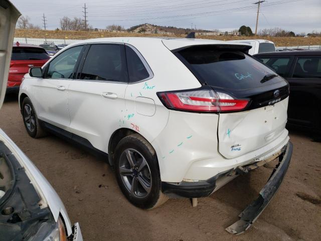 2FMPK4J9XNBA58485 - 2022 FORD EDGE SEL WHITE photo 2