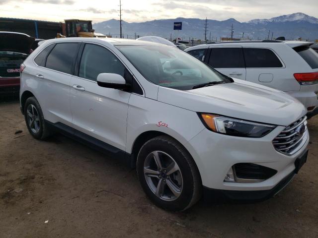 2FMPK4J9XNBA58485 - 2022 FORD EDGE SEL WHITE photo 4