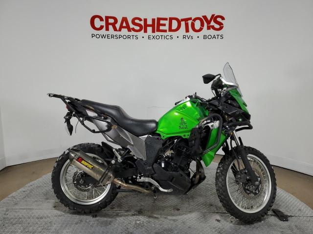 JKALE8B18HDA00784 - 2017 KAWASAKI KLE300 B GREEN photo 1