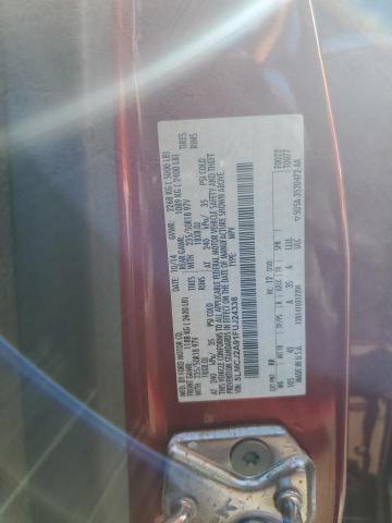 5LMCJ2A91FUJ24338 - 2015 LINCOLN MKC RED photo 12