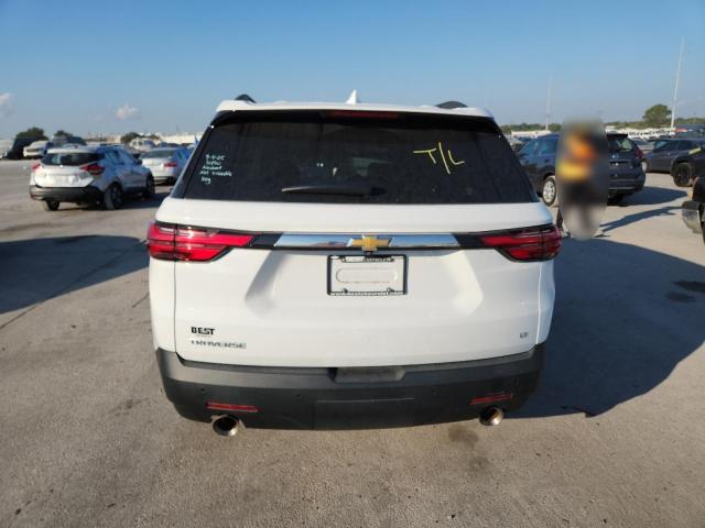 1GNERGKW7NJ122918 - 2022 CHEVROLET TRAVERSE LT 白色 照片 6